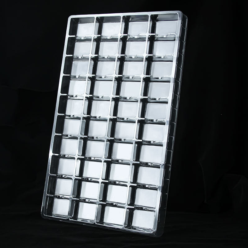 40格现货长方形通用吸塑托盘PET电子五金零件周转底托塑料包装盒,淘宝优惠券,粉丝福利购,淘宝优惠卷