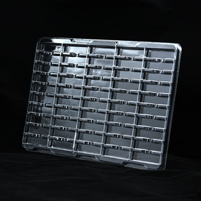50格长条方形五金电子零件通用吸塑托盘PET透明周转底托包装盒子,淘宝优惠券,粉丝福利购,淘宝优惠卷