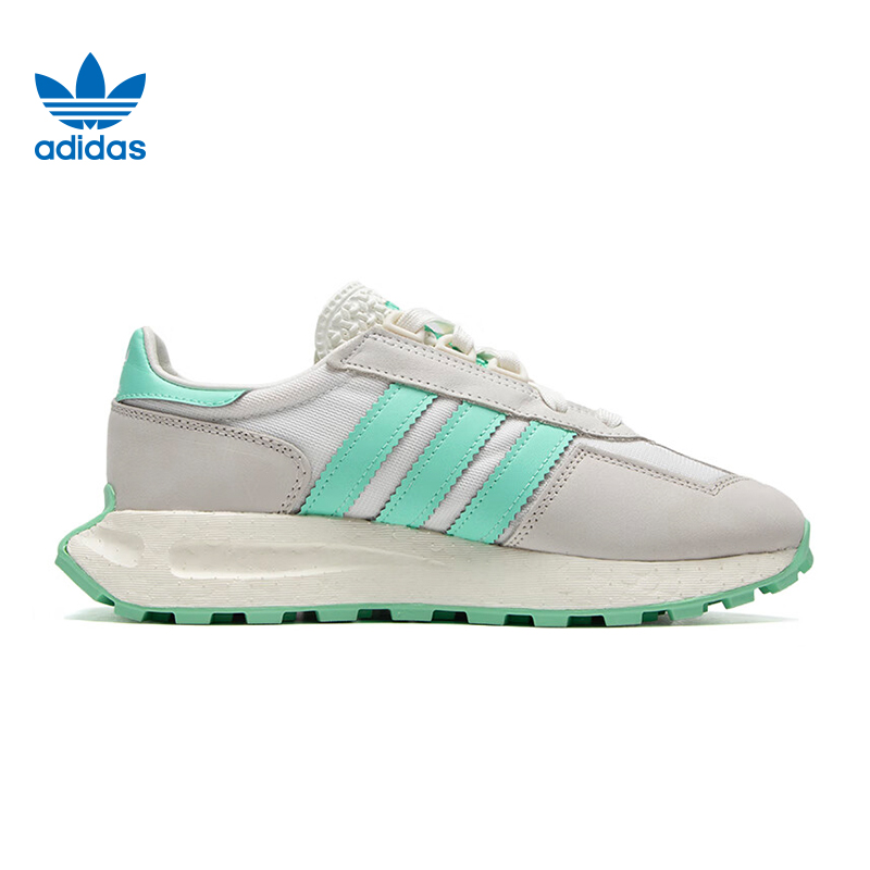 劲浪 adidas 阿迪达斯三叶草女鞋 RETROPY E5 运动鞋休闲鞋HQ4385 - 图1