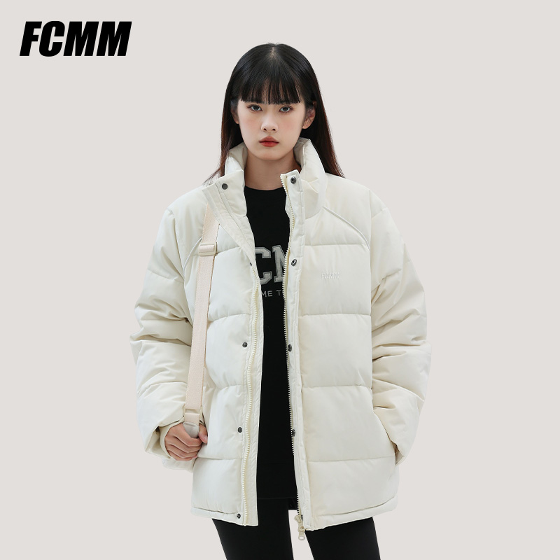 fcmm经典韩国oversize情侣款面包服 fcmm棉衣/棉服