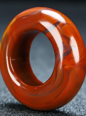 玉思缘南红玛瑙凉山天然玛瑙戒指