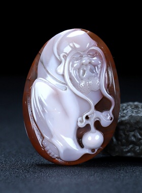 天然原石挂坠男女款凉山南红玛瑙