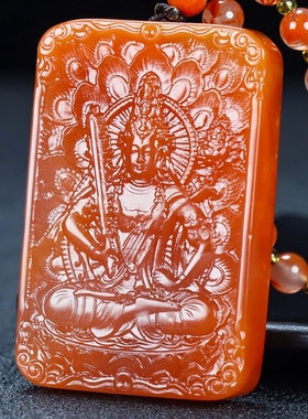 玉思缘男女款南红玛瑙原石雕刻