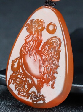 墨雨轩男女南红玛瑙原石雕刻