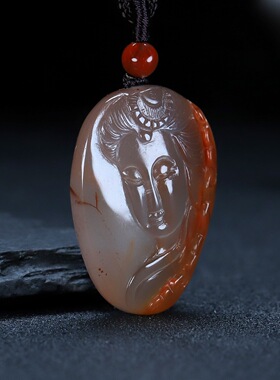 天然吊坠原石男女款凉山南红玛瑙