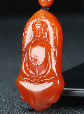 玉思缘男女款南红玛瑙原石雕刻