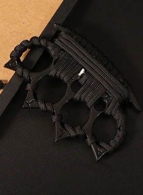 指虎合法防身武器户外拳扣手撑子四指拳套自卫虎指破窗器用品装备