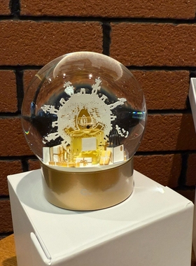 圣诞节生日情人节礼品水晶雪花球