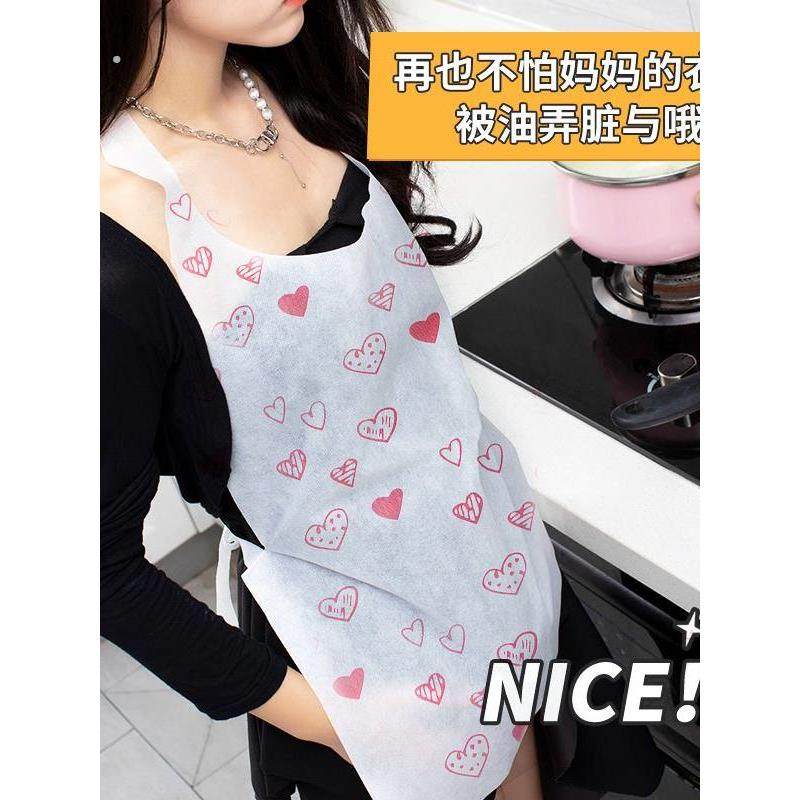 一次性无纺布围裙餐饮专用吃饭围兜成人家庭用餐火锅防水防油罩衣,淘宝优惠券,粉丝福利购,淘宝优惠卷