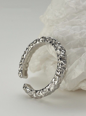 AMBUSH设计师款褶皱戒指