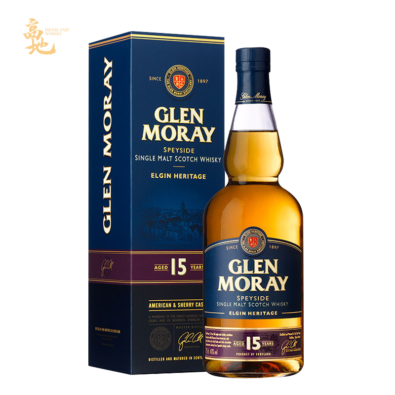 【高地】格兰莫雷15年英国原装单一麦芽威士忌正品行货Glen Moray - 图2