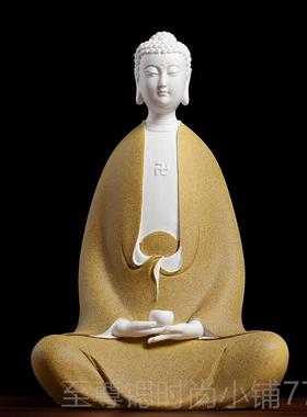 正品陶瓷西三圣观音佛像摆用件供家阿弥方陀佛大势奉至观世音菩萨