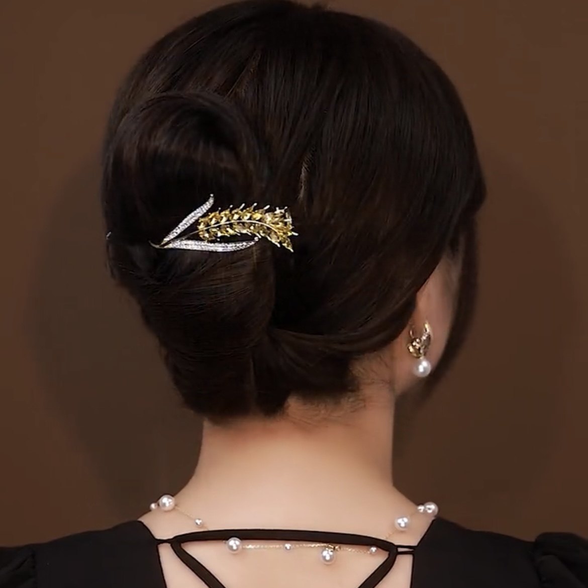 夏季经典镶钻小麦穗气质扭扭夹头饰后脑勺抓夹高级感发夹女发卡,淘宝优惠券,粉丝福利购,淘宝优惠卷