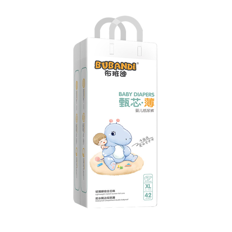 布班迪甄芯薄xl42超薄干爽纸尿裤 布班迪母婴纸尿裤