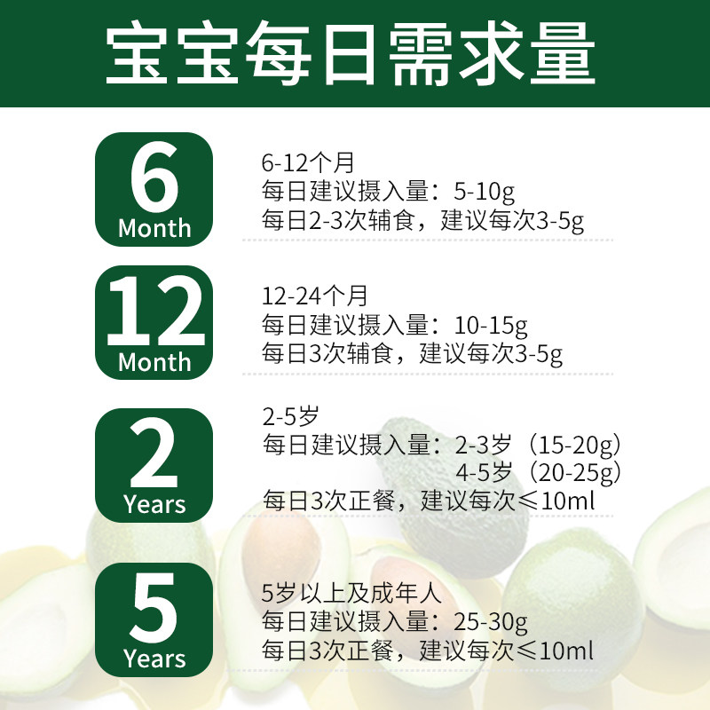 2只】grove柯罗芙辅食牛油果油 索美海外食用油