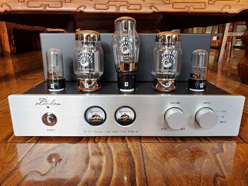 老陈胆机KT88-K1甲类纯胆机 手工发烧电子管HIFI音响功放厂家直销 - 图0