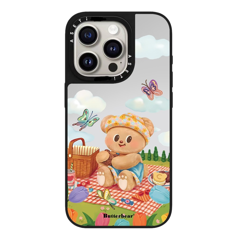 CASETiFiY联名黄油小熊16Pro适用iPhone17ProMax苹果15plus手机壳14可爱卡通磁吸防摔13潮牌同款华强北平替女 - 图1