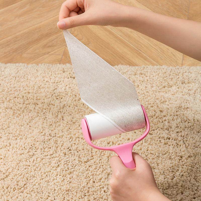 粘毛器可撕式纸大号滚筒家用毡滚刷粘毛沾毛神器除毛衣服去黏毛刷