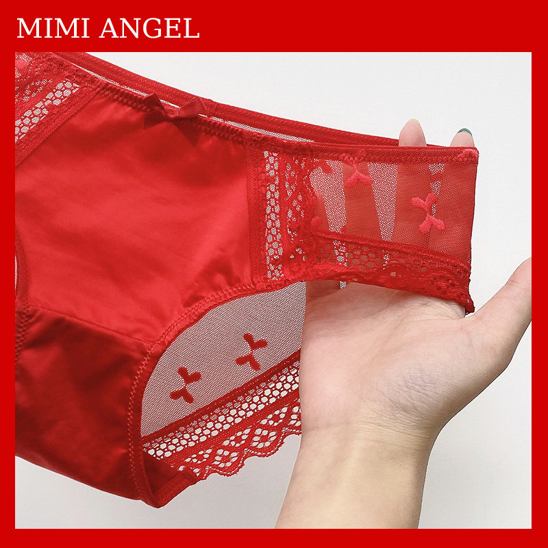 mimi angel本命年大红色虎年内裤 mimiangel内裤