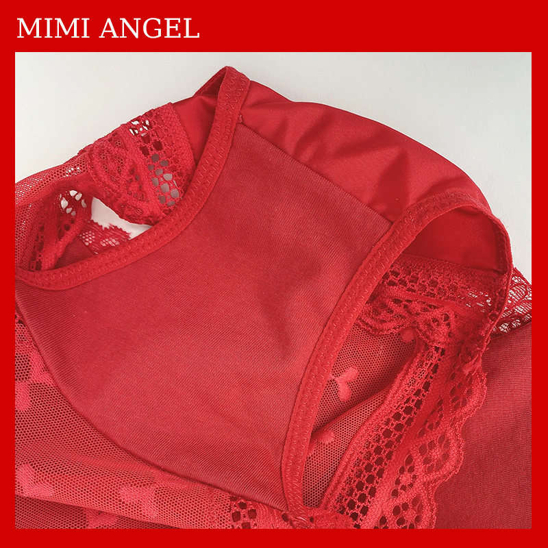 mimi angel本命年大红色虎年内裤 mimiangel内裤