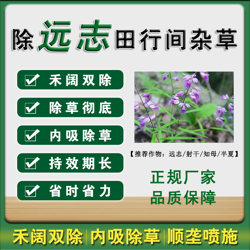 【远志/射干/知母/半夏专用除草套装】苗后旗舰店正品禾阔