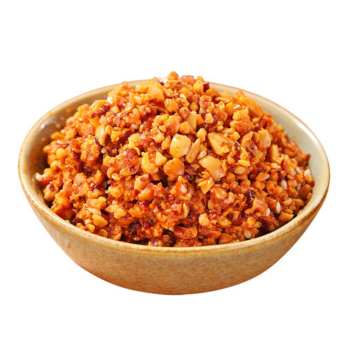 沂蒙山石磨花生辣椒酱拌面拌饭神器下饭菜瓶装香辣脆瓜子芝麻辣酱 - 图3