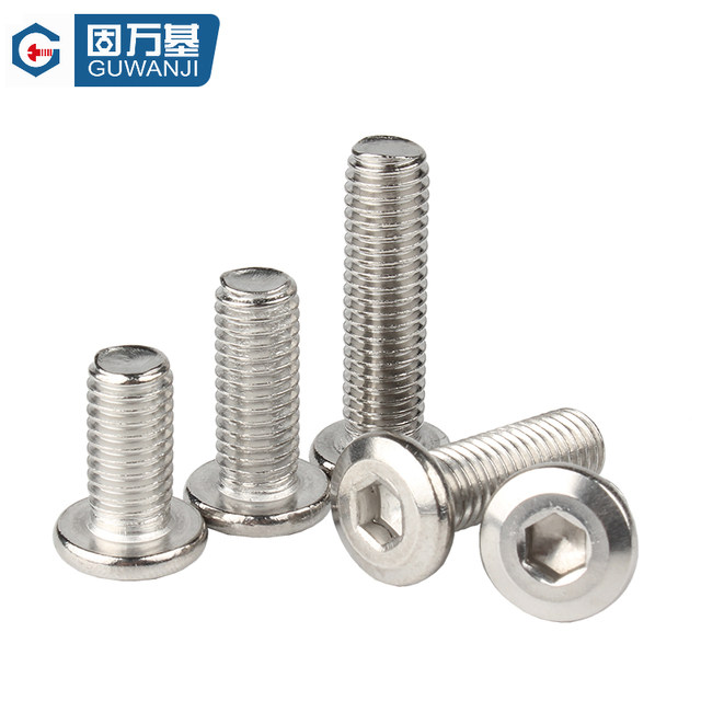 304 stainless steel inverted hexagonal furniture large flat head