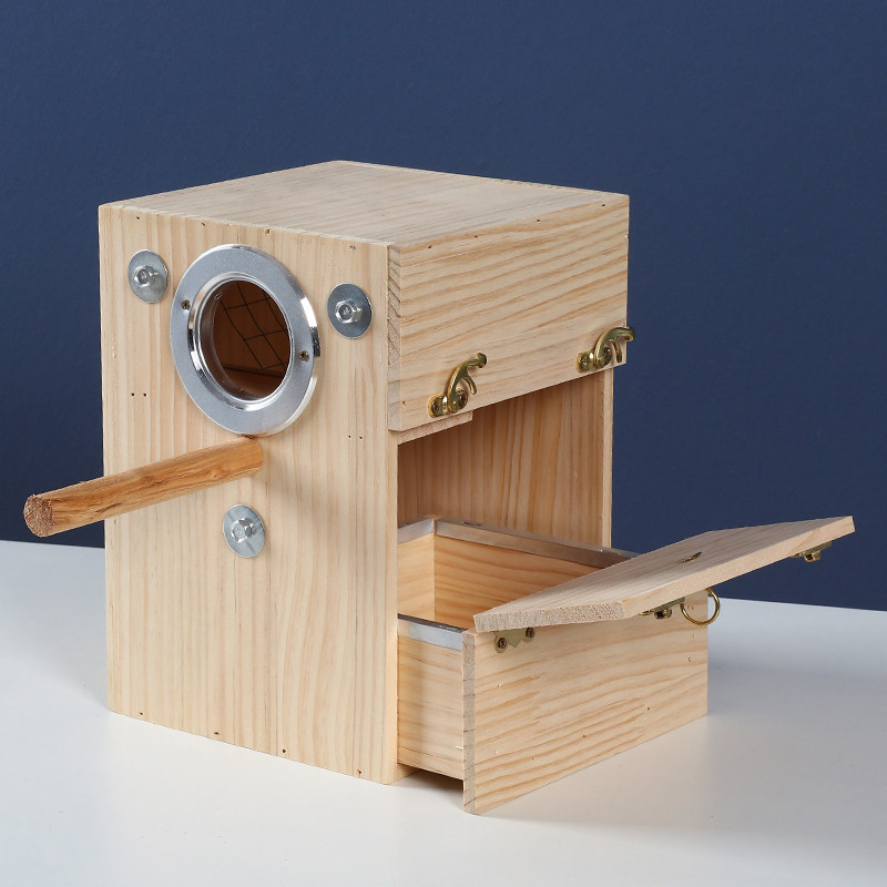 实木鸟窝横式挂窝竖式鸟窝鸟巢虎皮鹦鹉内挂牡丹户外保暖繁殖箱,淘宝优惠券,粉丝福利购,淘宝优惠卷