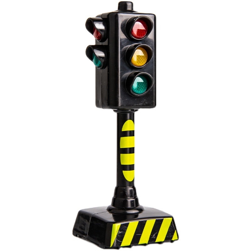 会说话的红绿灯儿童玩具交通信号灯模型仿真早教语音播报路灯男孩 - 图3