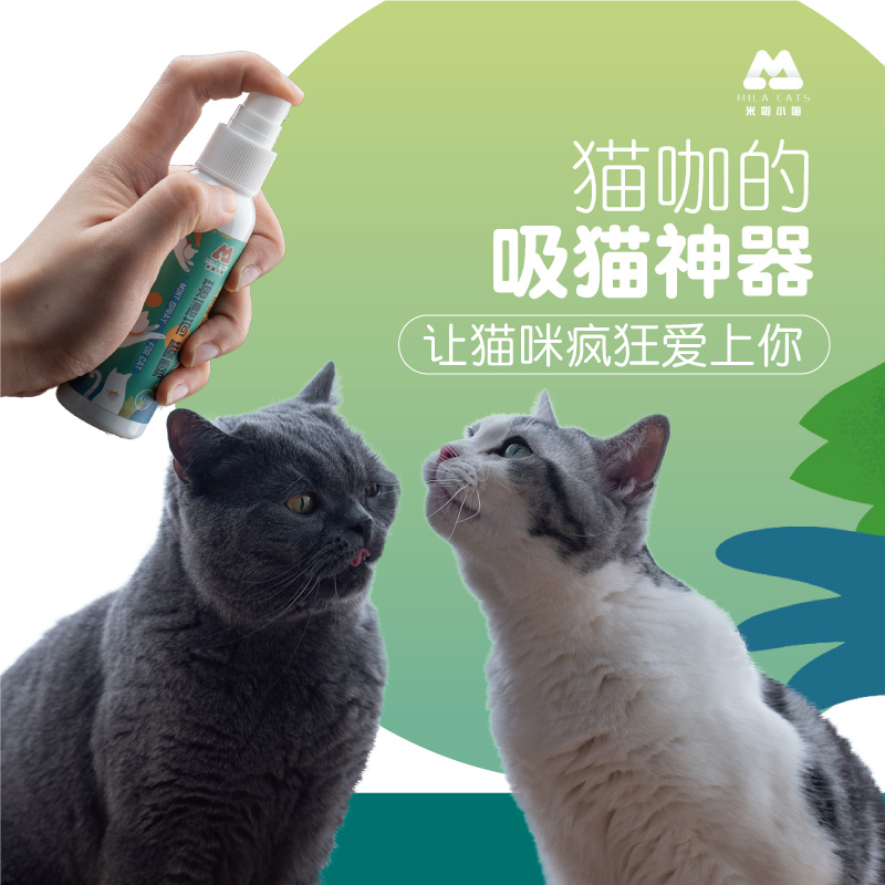 猫薄荷喷雾木天蓼猫咪快乐水猫草香水喷剂逗猫自嗨猫玩具诱导剂-图2