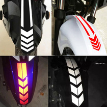 Electric Car Motorcycle Reflective Sticker Tank Front Cover Backseat Retrofit Decoration Appliquet Individuality Creative Waterproof Sticker