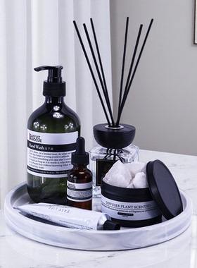 样板房摆件蜡烛香薰洗手间装饰品
