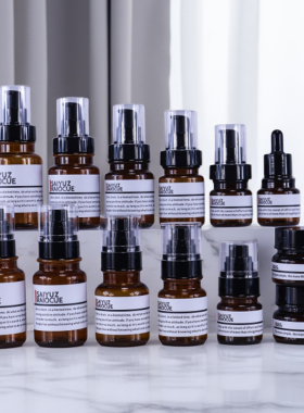 样板间摆件分装瓶卫浴店面装饰品