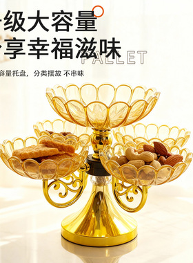 包邮欧式果盘多层豪华水