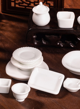 微景观创意手工迷你小盘子摆件