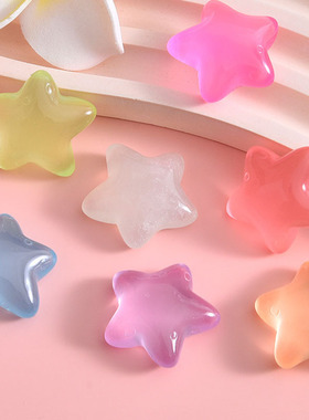 树脂摆件卡通手工五角星装饰