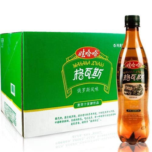 娃哈哈官方旗舰店官网格瓦斯饮料啤酒风味330mlX15瓶整箱碳酸可乐 - 图0