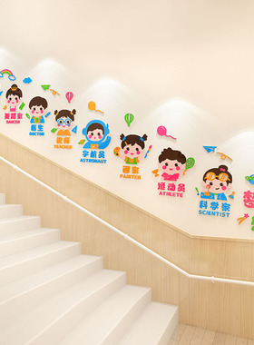 我的梦想幼儿园环创神器