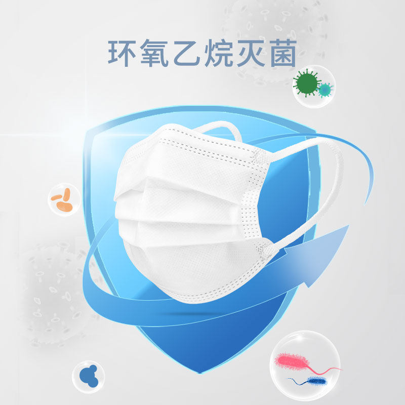 初医生白色一次性三层医用外科口罩 初医生口罩（器械）