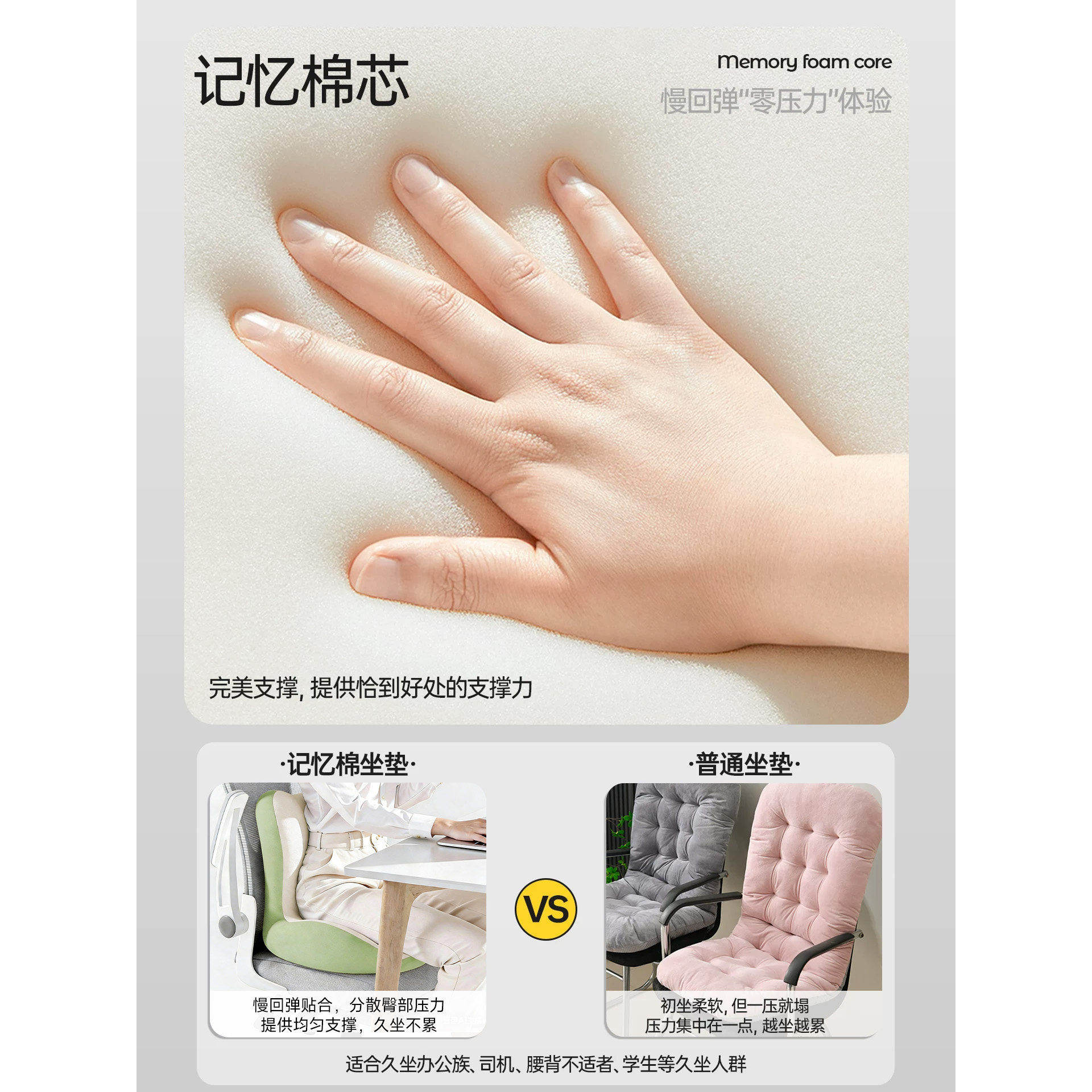 产妇护腰坐垫办公室久坐神器哺乳喂奶产后腰靠顺产靠背一体座椅垫