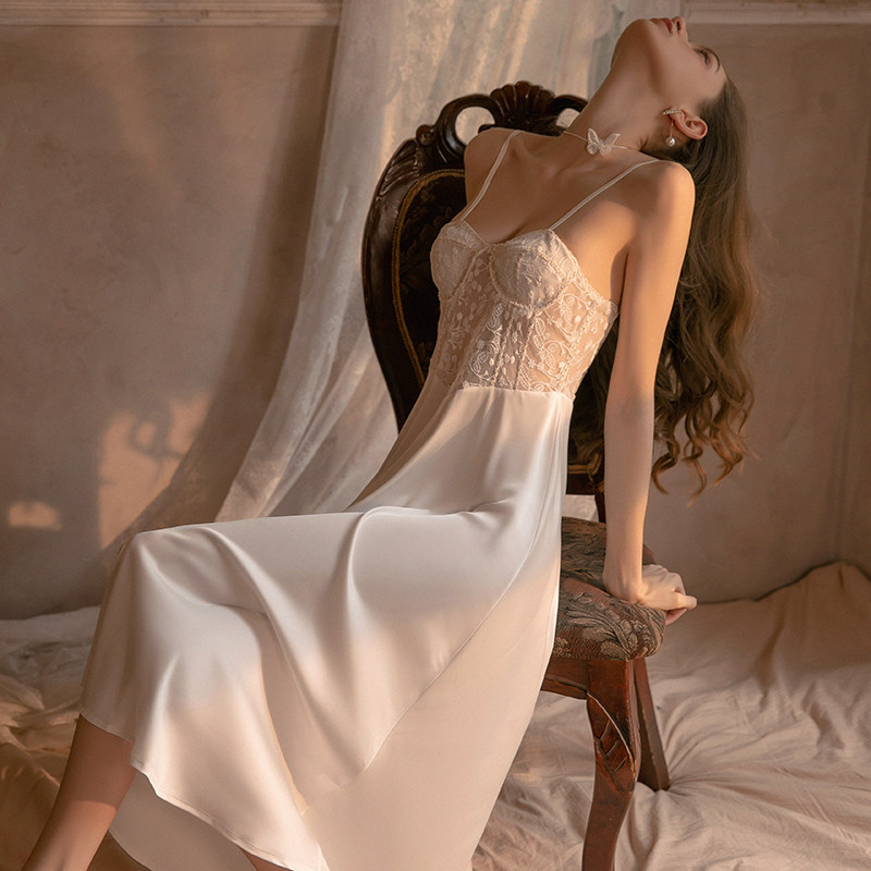 性感女性惑蕾丝透明2022年新款内衣 姜喆睡裙