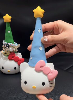 可爱KT发圈首饰收纳挂架摆件