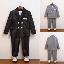 Boy Gown Suit Baby Birthday Flower Boy Little Suit Children Host Piano Performance West Suit Jacket