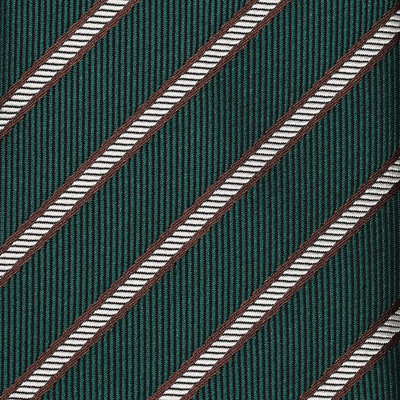 男士领带男高级感时尚墨绿棕色双条纹休闲年轻衬衫女装饰学院风潮,淘宝优惠券,粉丝福利购,淘宝优惠卷