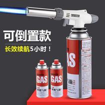 Spray gun for burning pig skin Home Flame jet gun Multi-head portable fire snatched gas Flame Lighter Gun