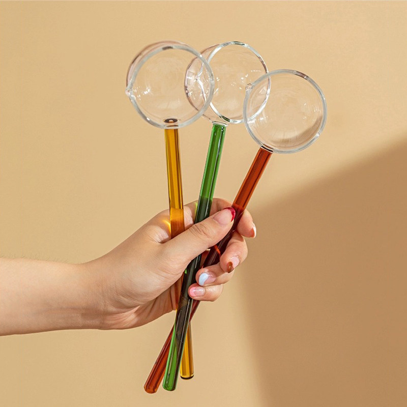 玻璃日式分茶勺长柄点茶舀茶勺功夫茶具围炉煮茶器零配件茶勺子,淘宝优惠券,粉丝福利购,淘宝优惠卷