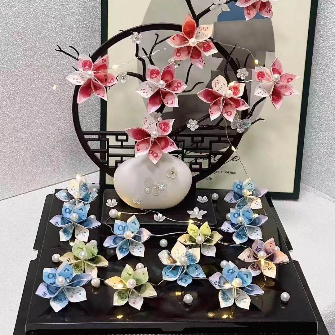 发财树有钱花全套手工材料高端亚克力礼盒土豪情人节生日创意礼物,淘宝优惠券,粉丝福利购,淘宝优惠卷