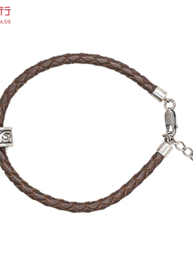 送女友银手链玉顺行简约