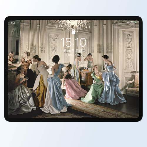 GUESSWP 1张Cecil Beaton法国礼服4K超清Mac电脑壁纸ipad平板壁纸 - 图0