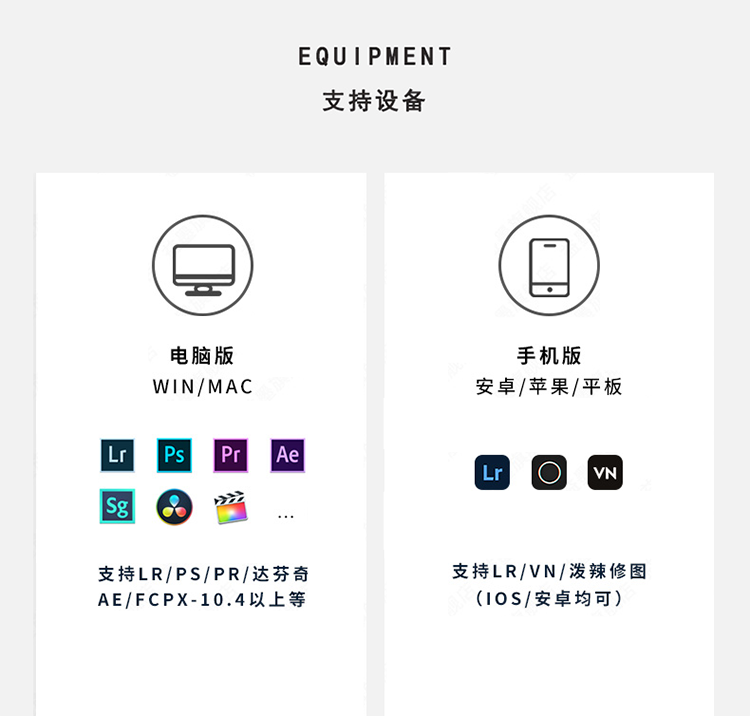 莱卡德味复古人像胶片PS滤镜LR预设 PR-FCPX-达芬奇-AE-LUT调色 - 图0